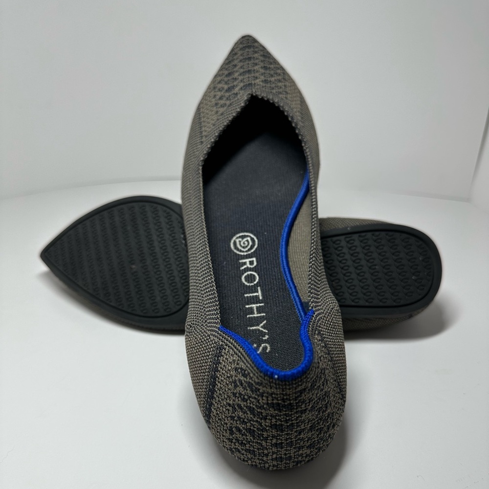 Rothy's Rare Walnut Python Point Flats - image 6